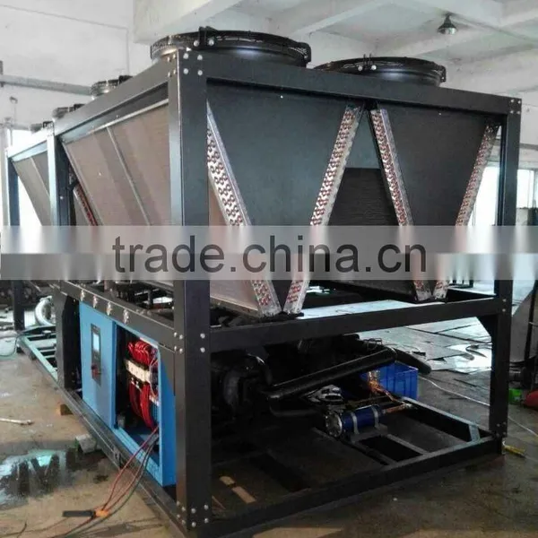 Semi-Hermetic Double Screw Compressors Type Chilled Water Unit 140HP photo-6