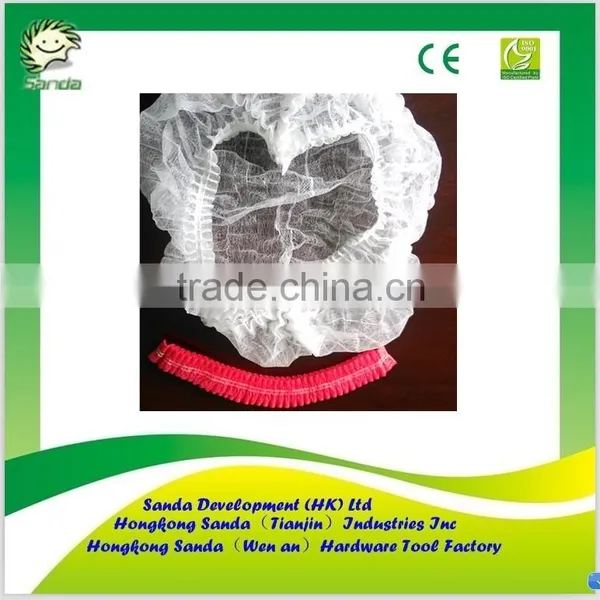 Nonwoven Disposable Bouffant Cap