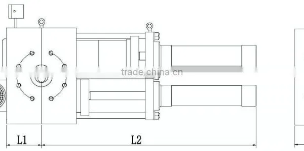 Continuous Automatic Double Piston Screen Changer in Hdpe photo-4