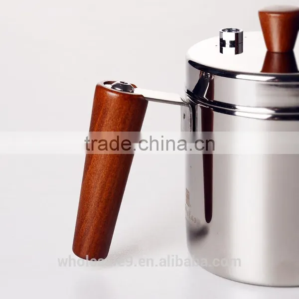 Stainless Steel Coffee Kettle, Stainless Steel Coffee Driper Kettle Pot With Thermometer photo-4