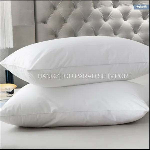Filled With White/Grey Goose Down and Feather Cushion for Home Decor