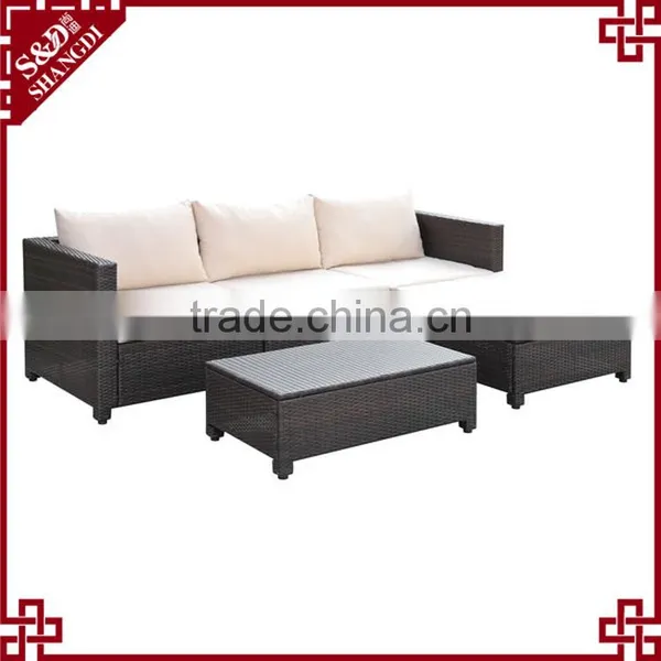 Modern Simple Sofa Set Design Cheap Rattan Weave Outdoor Patio Furniture photo-5