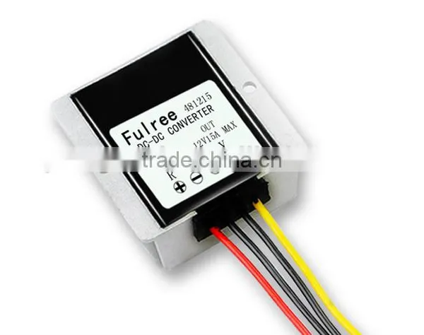 Aluminum Shell DC48v to DC12V Buck Converter,15A photo-2