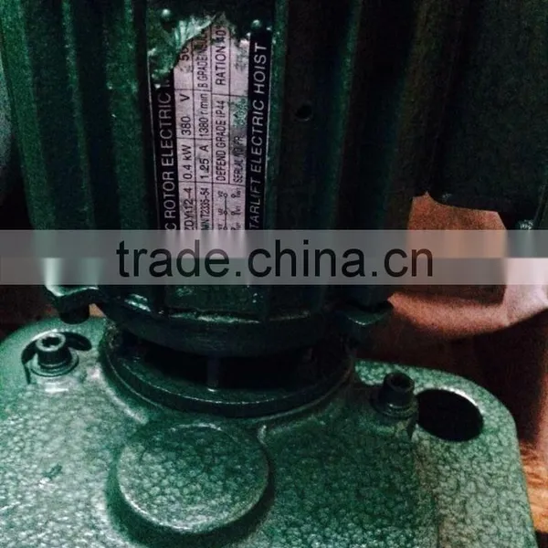 Single Speed Mini Wire Rope Electric Hoist 1ton photo-2