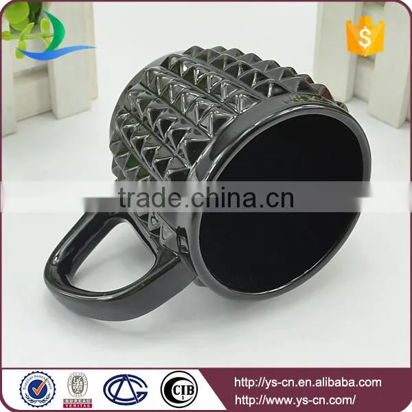 Wholesale Black Embossed Turkish Tea Cups photo-4