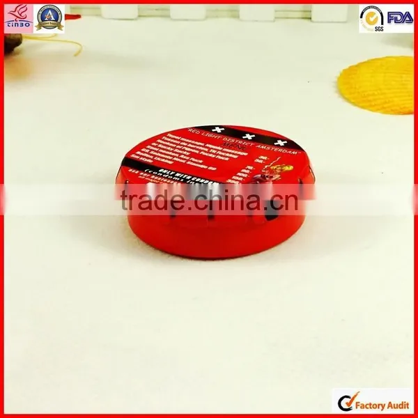 Stainless Round Custom Food Storage Tin Can photo-2