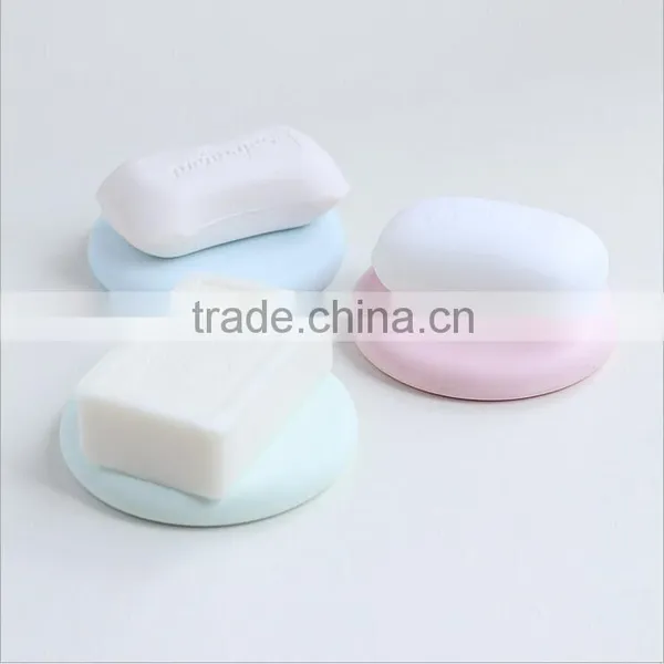 Creative Household Environmental Diatomaceous Earth Round/Square Soap Holder Eradicate Odor Water Absorption Soap Box photo-3