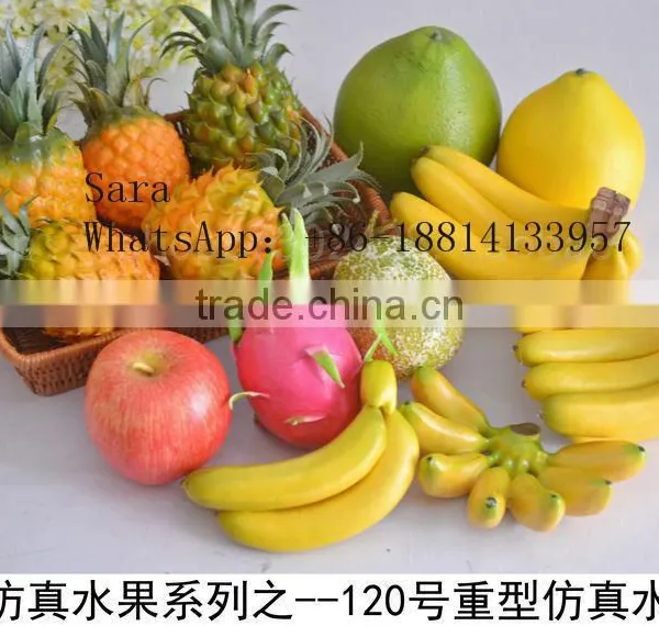 Guangzhou Wholesale Artificial Fruit,artificial Banana,indoor Decoration Fruits photo-3