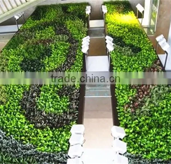 Besr Price Artificial Plant Wall Artificial Plastic Plant Artificial Vertical Grass Wall for Decor photo-3