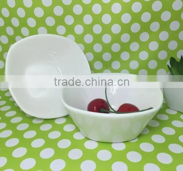 Wholesales Restaurant Cheap Ceramic Porcelain Stocked Dinner Dishes photo-3