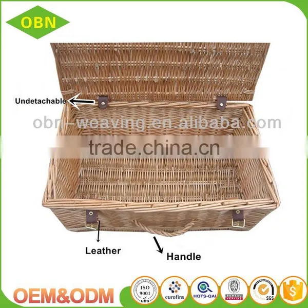 Wholesale High Quality Custom Cheap Empty Wicker Empty Bulk Picnic Baskets photo-2