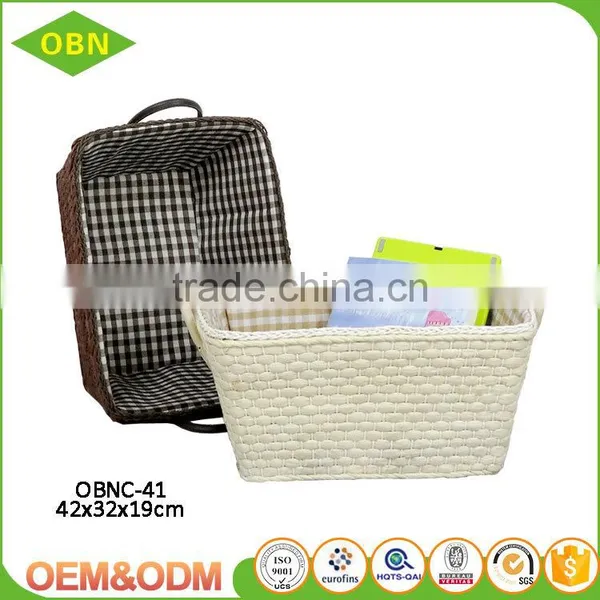 High Quality Large Wholesale Handmade Cheap Corn Husk Storage Baskets photo-3