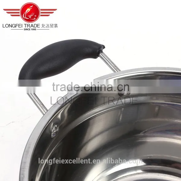 Colorful 10pcs Stainless Steel Best Selling Soup Pot Set/cooking Pot Set photo-5