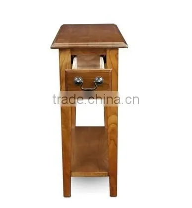 Oak Leick Chair Side End Table photo-4