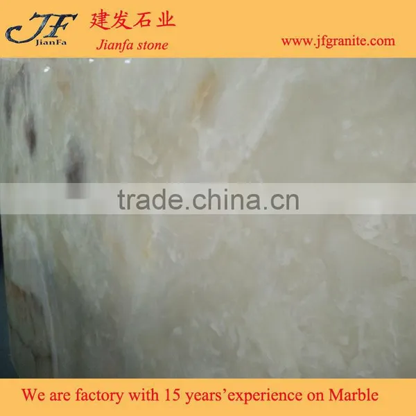 Best Quality Beauty Snow White Cream Onyx Marble photo-2