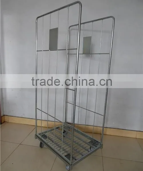 2 Wall Folding Metal Roll Container/roll Cage photo-2