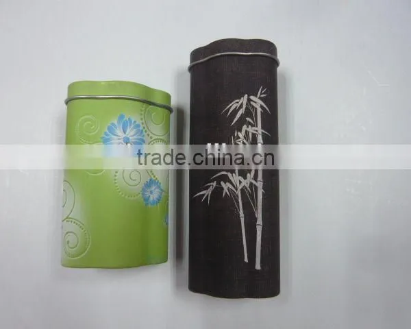 Flower Shape Tin Box,rubberized Vanished Tin Box photo-2