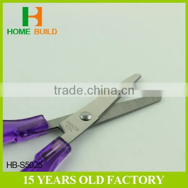 Factory Price HB-S5025 5" Fashion Design Safe Student Scissors photo-4