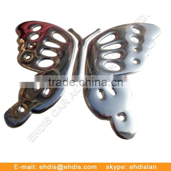Rabbit Car Emblem Red Car Grill Badges photo-4