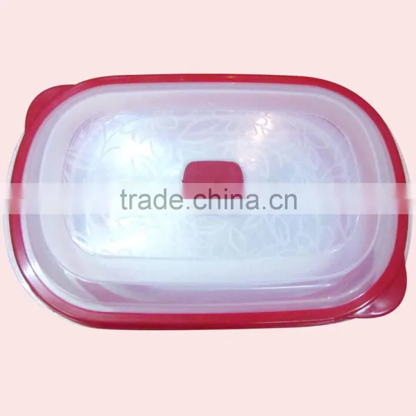 A Three-Piece Plastic Boxes Sets Square Shaped Takeaway Boxes For Food photo-3