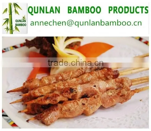 Bamboo Meat Skewers BBQ Skewers