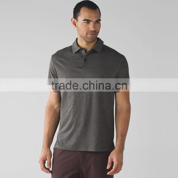 Light Pima Cotton Fabric Bacterial Strain Quick Dry Golf T-shirt Mens Polo t Shirt photo-2
