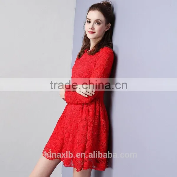 Women Clothing Winter Bottoming Dress Woman European Size Dress photo-2