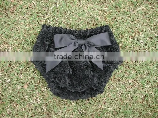 New Arrival Fashion Wholesale Fresh Colors Lace Baby Toddler Girl Bloomers photo-2