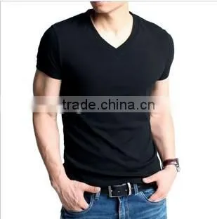 Online Store Sales 100% Cotton Men's Fashion Short Sleeve T-shirt