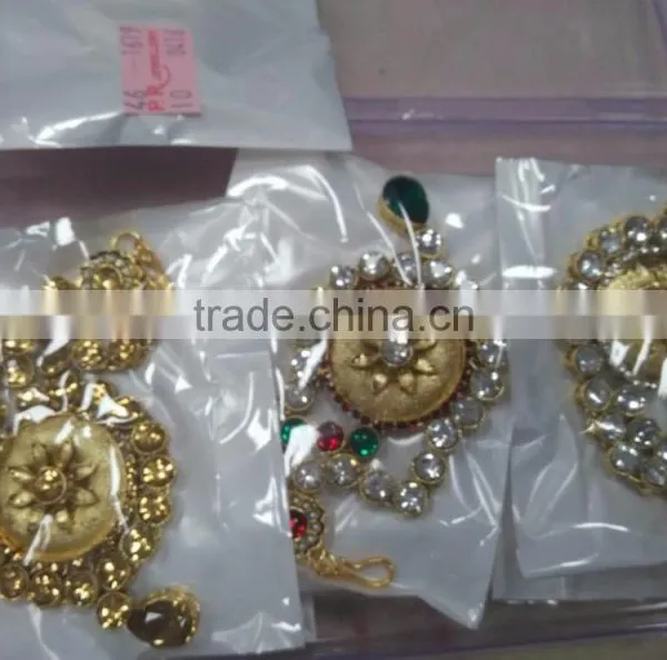 JHOOMAR JHUMAR Side Passa TIKA KUNDAN POLKI Hair Accessory photo-2