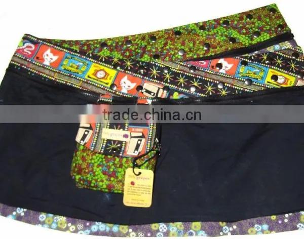 2017 European Fashion Chilly Grapes Skirt for Wholesale Reversible Wrap Skirt photo-3