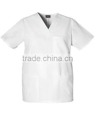 Basic Unisex V-Neck Top photo-3