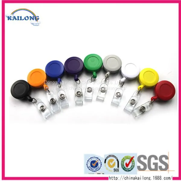High Quality Custom Badge Reel id Badge Holder Yoyo Reel