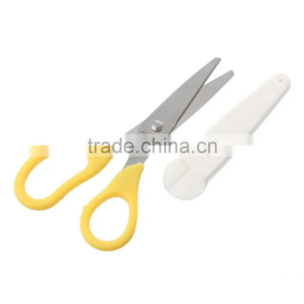 Yellow Stainless Steel Scissors Different Kinds Of Scissors photo-2
