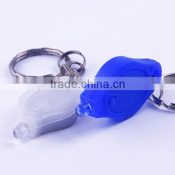 Plastic Led Flashlight Keychain photo-4