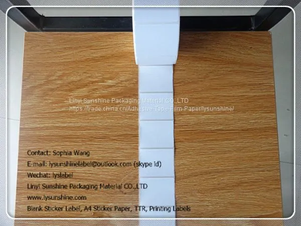 Blank Barcode Labels Made In China