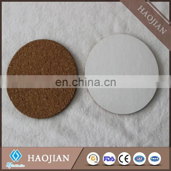 Sublimation Blank Cork Coasters Soft Wood Coasters Coffee Cups Mats photo-3