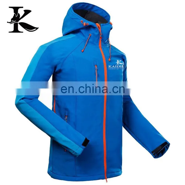 Polyester Soft Shell Jacket Warm Fleece Inside photo-3
