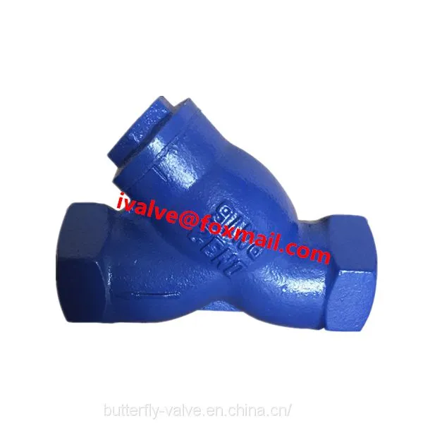 DIN3202 F1 Screwed Y Strainer / Filter