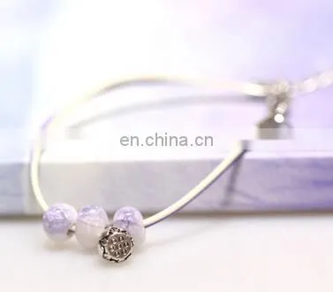 Chinese Handicrafts Fine Jewelry Ceramic Beads Bracelet Lotus Seed Accessories Honey Lovers photo-5