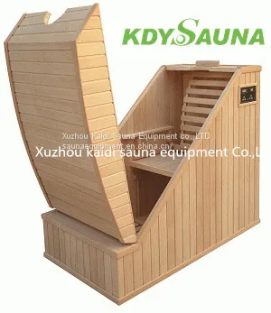 Hot Selling Half Body Portable Steam Wooden Sauna Room