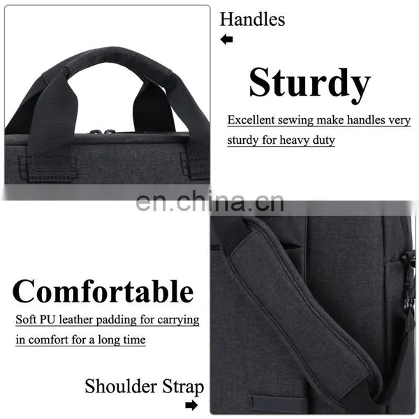 Waterproof Stylish Fabric Laptop Messenger Shoulder Bag photo-5