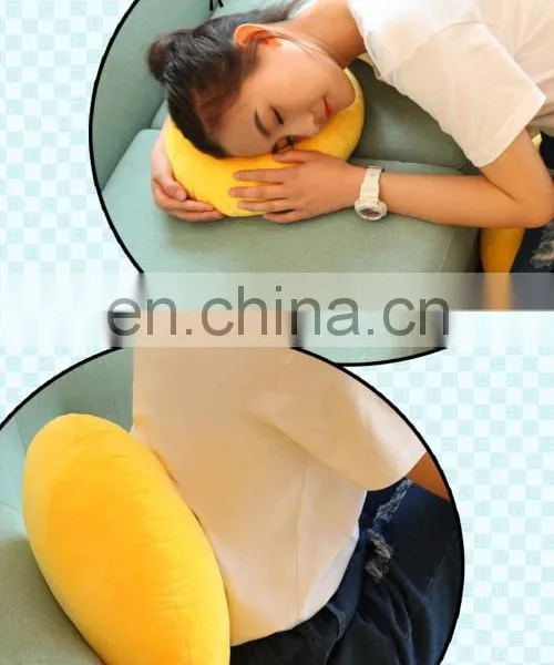 Wholesale Drop Shipping Funny Emoji Pillow,Creative Face Emotion Backpack Pillow for Sleeping,playing Size: About 28cm x 28cm photo-4