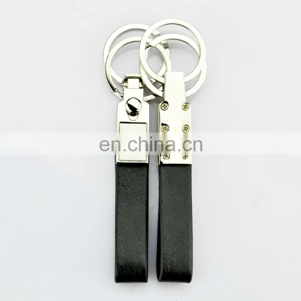 2017 Promotional Cheap Blank Leather Key Chain photo-2