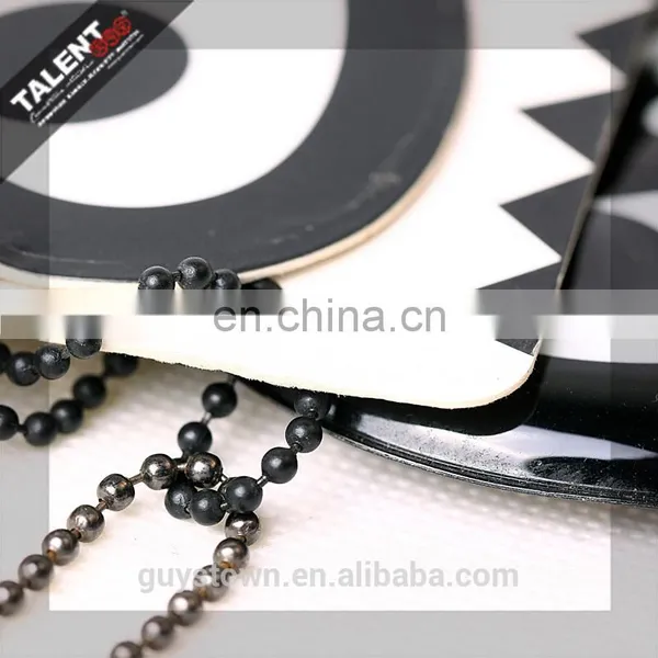 Custom Paper Printed Black Punched Shape Hangtag With PVC Cotton Filling Pendant for Kid's Garment photo-6