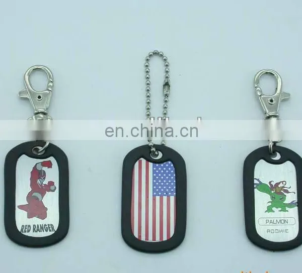 Newest Custom Metal/plastic Military Dog Tag