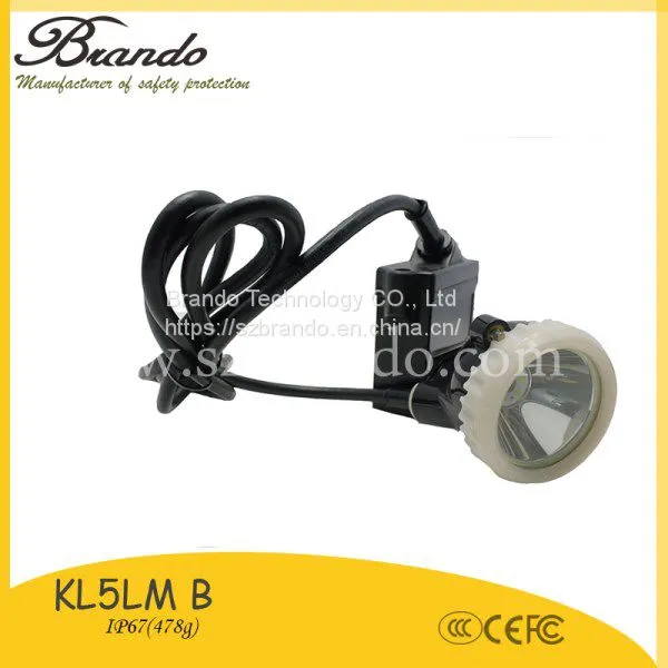 KL5LM-B Industrial Emergency Light Wired LED Miners Headlamp