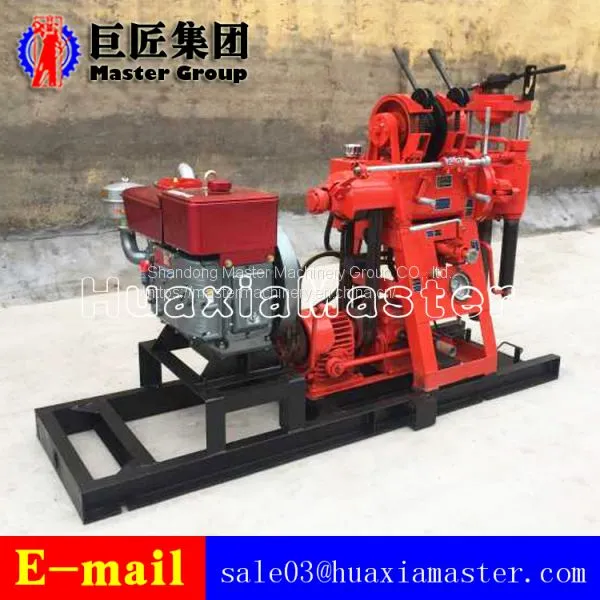 XY-200 Borehole Drilling Diamond Core Sample Machine Artesian Well Water Well Drilling Rig photo-5