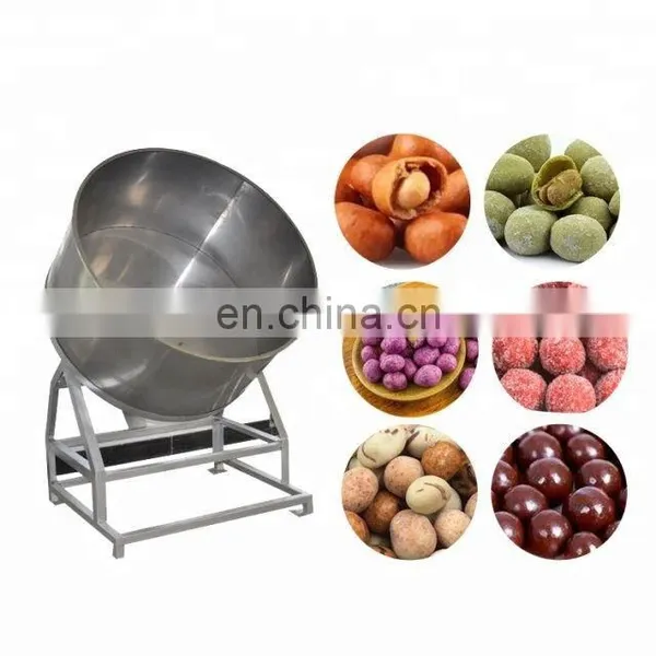 Flavored Chocolate Nuts Purple Potato Fish Skin Peanut Matcha Peanut Bean Sugar Peanut Coating Production Line photo-4