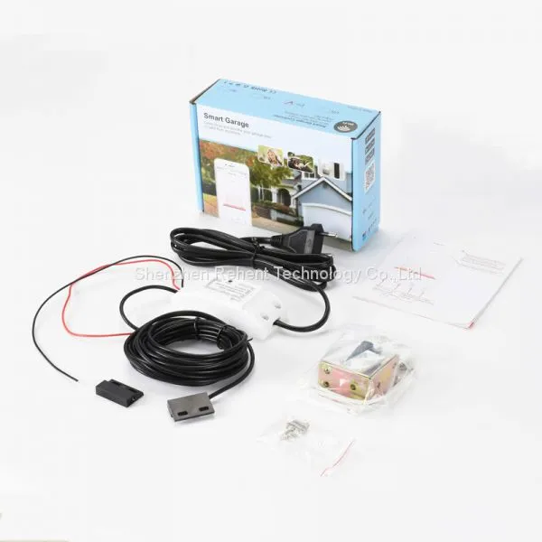 REHENT Tuya Wifi Wireless Smart Garage Door Openers Controller Garage Roller Works With Voice Control photo-4